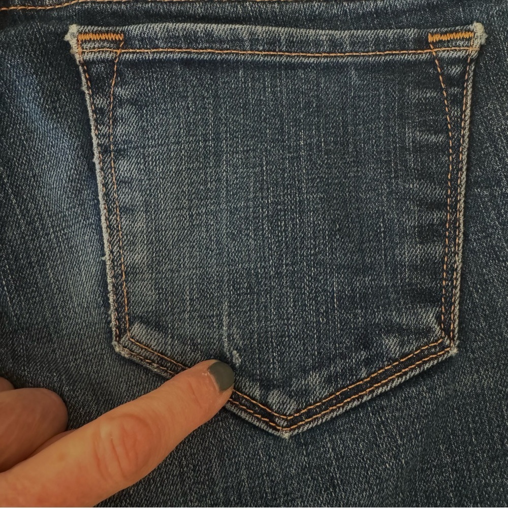 J BRAND Low-Rise Pencil Leg Ink Skinny Jeans Short Inseam Hemmed - Picture 14 of 15